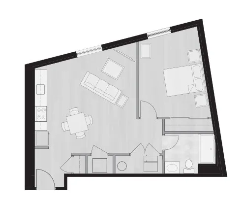 APT 103 _ 760 Sqft