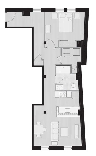 APT 207 _ 871 sqft